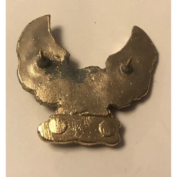 Vintage Yamaha Eagle Pin Badge Red Enamel 2" - Picture 4 of 6